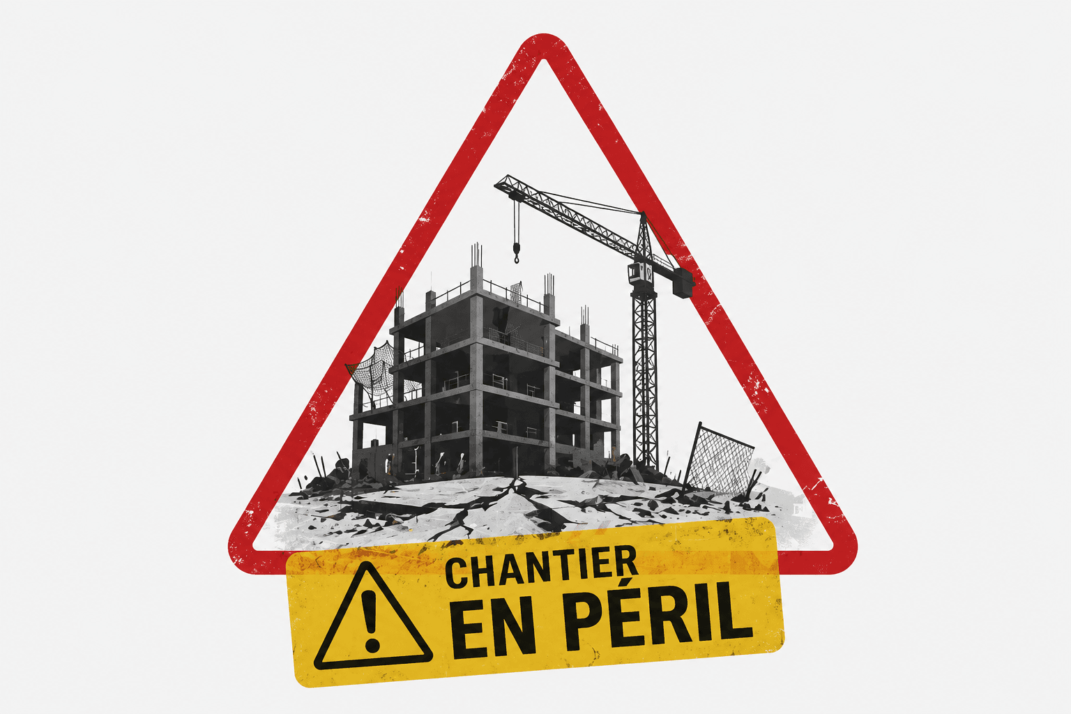 Chantier en péril