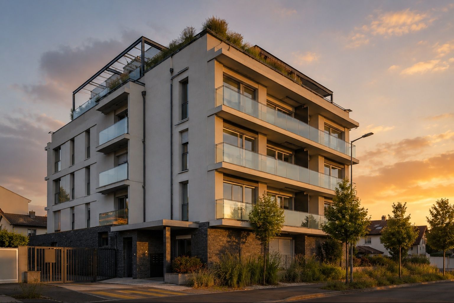 Reprise de chantier, immeuble collectif en Île-de-France