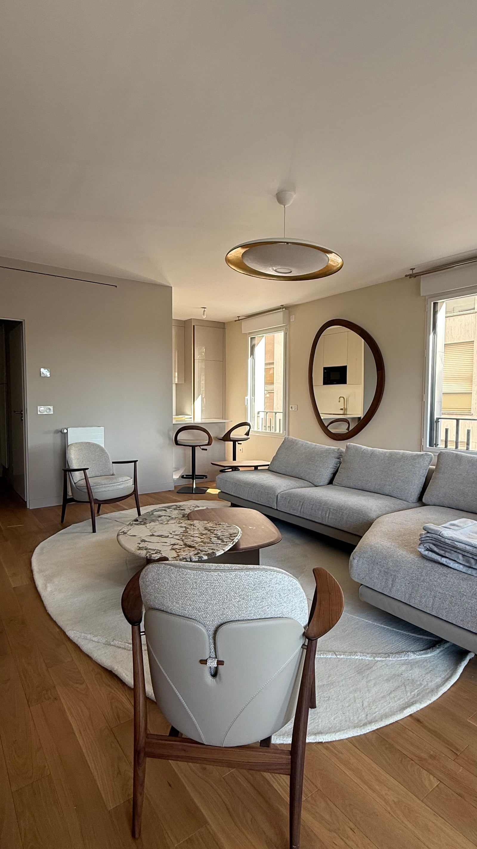Salon rénové
